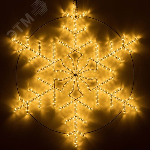 Фигура ARD-SNOWFLAKE-M3-920x920-432LED Warm 230V, 30W Ardecoled, IP65