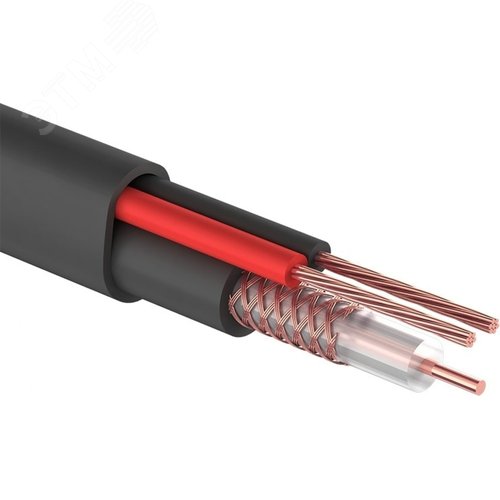 Кабель КВК-П-2 +2x050 кв.мм Cu/Cu черный 200 м