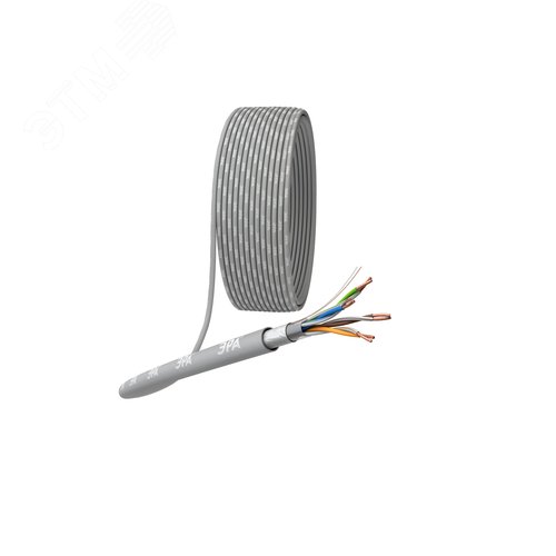 Кабель витая пара F/UTP 4x2x24 AWG Cat5e CU PVC 305м F-4-PVC