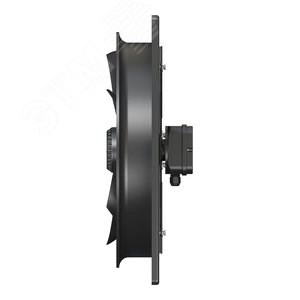 Вентилятор осевой накладной D400 4-х полюсный 220V