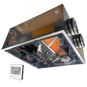 Установка вентиляционная приточно-вытяжная Node5- 250(50m)/RP-M,VAC(D250),E3.4 Compact с пультом Z031