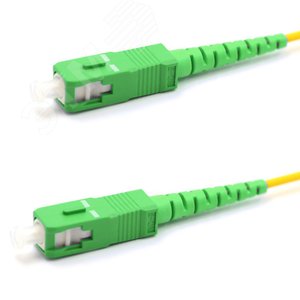 Патч-корд оптический соединительный SM 9/125 OS2 SC/APC-SC/APC S LSZH 20м,