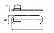 Бирка кабельная МБ 50х25 (100шт)