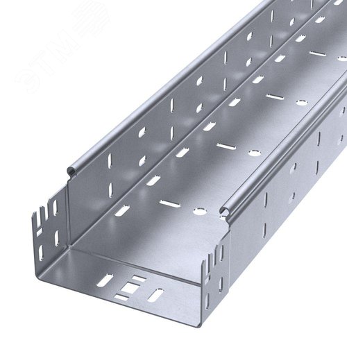 Лоток перфорированный Профи INOX (AISI 316) 150х80x6000 (1,0 мм) (12 м/уп)