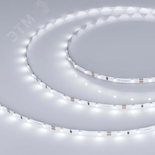 Лента светодиодная 4,8 Вт/м 12В IP20 6000K 60LED/м RT-A60-5mm SMD 2835 5 м