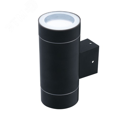 Светильник светодиодный уличный ДБУ-2х50вт UUL-S92A 2х50W-GX53 IP65 BLACK под две лампы GX53. Архитектурный накладной. Черный