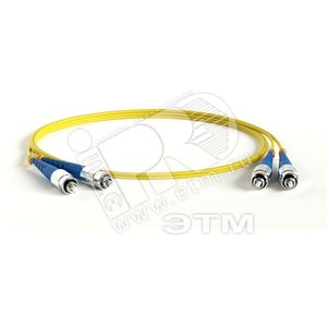 Патч-корд оптический SM 9/125 (OS2) FC/UPC-FC/UPC 2мм duplex LSZH (10м)