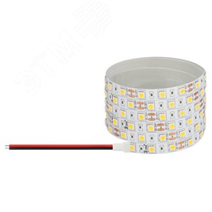 Лента светодиодная 14,4Вт/м 12В 3000К IP20 60LED/м LS5050-14,4-60-12-3000K-IP20-1 year-5m