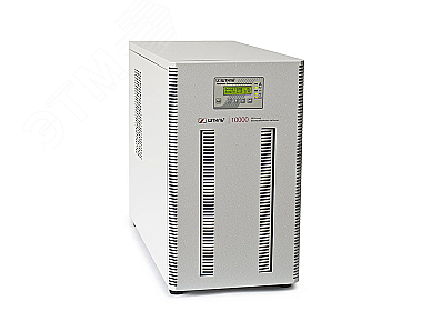 Источник бесперебойного питания Online Tower 10000 ВA/8000 Вт,  3Ф/1Ф, под внешние аккумуляторы, U-акб.192 В, I-заряд.4 А, ЖК-дисплей, выходные разъёмы - клеммы L, N, холодный старт, IP20
