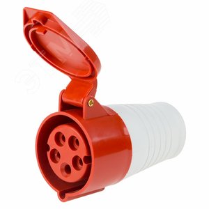 Розетка 215 переносная 3Р+РЕ+N 16А 380В IP44, REXANT