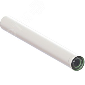 Удлинение коаксиальное d 60/100 мм L 1000 мм