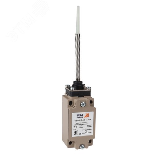 Выключатель концевой OptiLiS D4B-4187N пружина с наконечником пластиковым EN 50041 XCKJ107H29