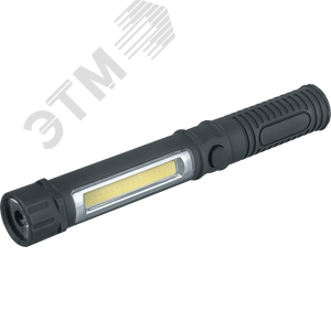 Фонарь светодиодный NPT-W05-3AAA 1Вт LED+1Вт COB LED пластик
