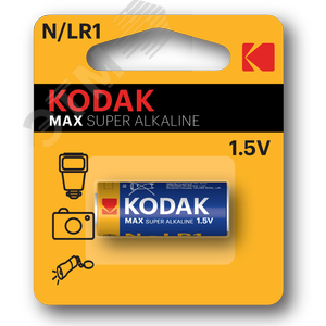 Батарейка LR1-1BL /N MAX SUPER Alkaline [KN-1] (12/72/27648)