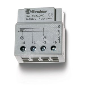 Реле электронное шаговое, 1NO 10A, питание 230В АC, монтаж в коробке, IP20