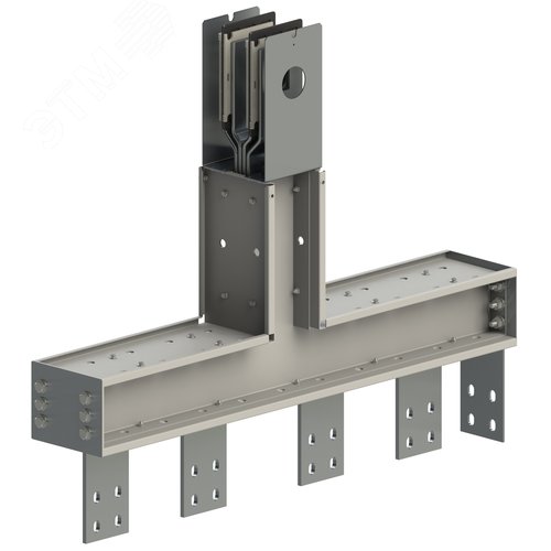 Секция магистральная присоединительная ШМА-5 3200А IP55 AL 3P+N(100%)+PE (корпус) к трансформатору (подключение вертикально из центра) ШМА 5.10.3200.553