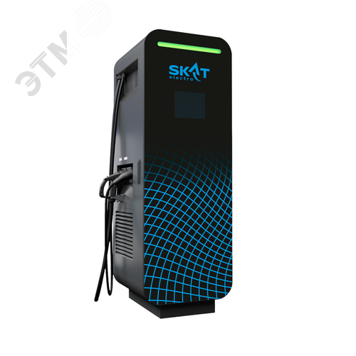 Зарядная станция SKAT ELECTRO ULTRA 90 кВт, СCS2+ GBT+GBT, кабель 5 метров