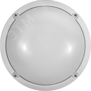 Светильник светодиодный ДБП-12вт OBL-R1-12-4K-WH-IP65-LED-SNRV1