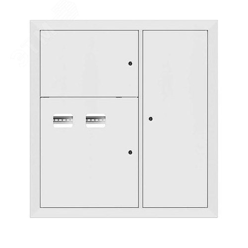 Щит этажный 2 кв. RAL9003 (1000х950х160) PROxima