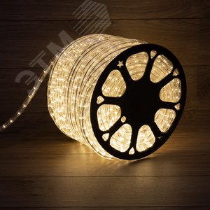 Дюралайт LED, постоянное свечение 2W  тёплый белы й, 36 LED/м, 100 м