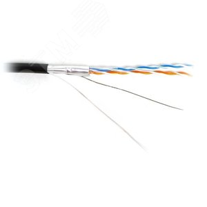 Витая пара F/UTP кат 5e 2х2х0.46 AWG24 Light PE OUT