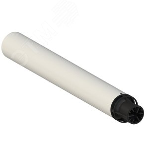 Труба коаксиальная d 60/100 мм L 750 мм с наконечником
