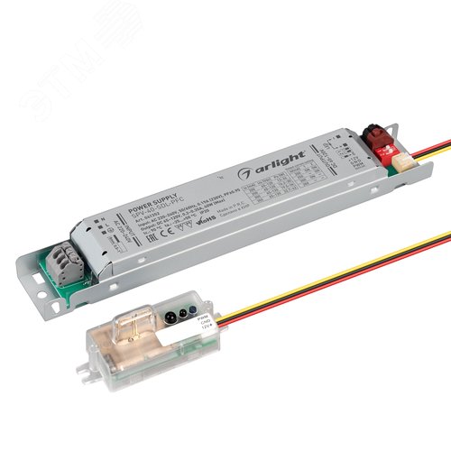 Блок питания SPV-40-SDL-PFC (40W, 65-120V, 0.2-0.35A) (IP20 Металл, 5 лет)