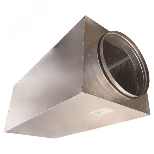 Шумоглушитель N 9-250 351х311 (компактный корпус, кашированная вата)