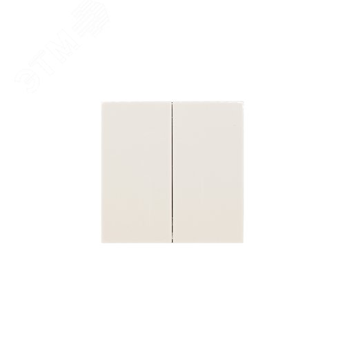 ZIMA Выключатель 2-кл., 10 А, механизм, слоновая кость Lezard 704-9088-101QC
