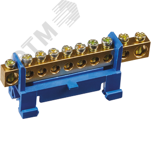 Шина нулевая на DIN-изоляторе тип Стойка NBB-M69-10P/B