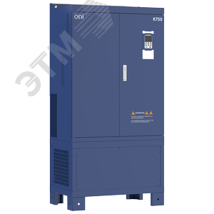 Преобразователь частоты K750 380В трехфазный 355-400 кВт 650-725А со встроенным дросселем