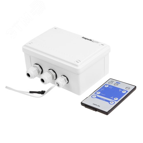 Контроллер iMLamp4D_AC_mini для Белт-Лайта, светодиодные лампы 220 В, 1400 Вт 4 канала х 1,6 А, ДУ IP65