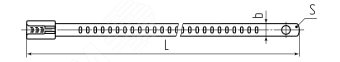 Стяжка стальная СКЛ (316) 7х150