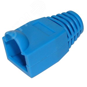 Колпачок изолирующий для разъемов RJ-45. синий,