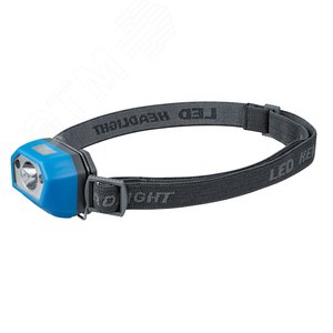 Фонарь светодиодный NPT-H30-ACCU налобный сенсорный 1Cree XPE 3Вт li-pol 0,35Ач