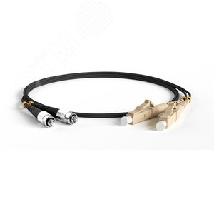 Патч-корд оптический 2M-LSZH-BK опт.MM 50/125FC-LC
