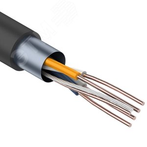 Витая пара F/UTP 2PR 24AWG CAT5e PE OUT черный 305 м