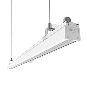 Светильник светодиодный ДПО/ДСО-52Вт IP54 6600Лм 4000К Mercury LED Mall белый, 89 град.x115 град.