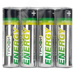 Батарейка Трофи LR6-4S ENERGY Alkaline (60/720/21600)