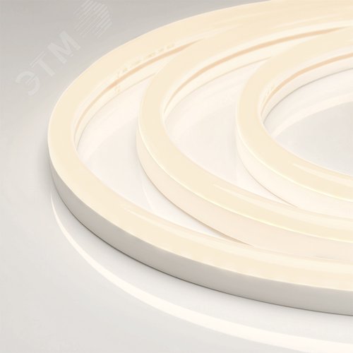 Лента светодиодная герметичная MOONLIGHT-SIDE-X336-12x24mm 230V Day4000 (11 W/m, IP65, 50m, wire x1) (ARL, Грибовидная форма, 336 LED/m)