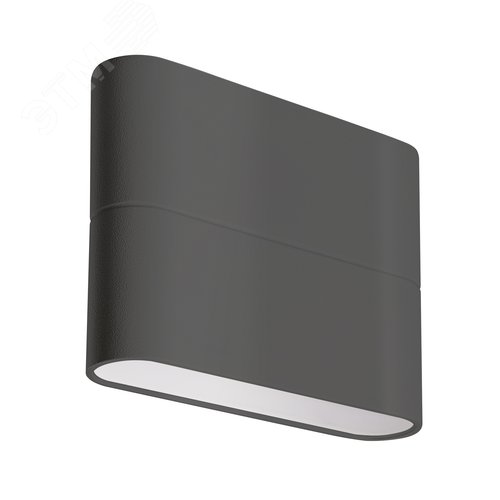 Светильник SP-WALL-FLAT-S110x90-2x3W Warm3000 (GR, 120 deg, 230 В) (ARL, IP54 Металл, 3 года)
