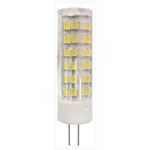 Лампа светодиодная LED 7 Вт 560Лм 2700К капсула теплый G4 170-265В LED JC-7W-220V-CER-827-G4 Standart