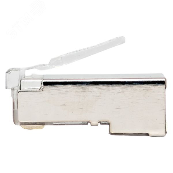 Коннектор RJ-45 TERACOM PRO экранированный 8P8C 30мкд Cat.5E универсальный (1 упак. - 20шт.)