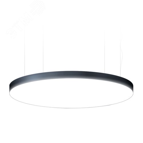 Светильник светодиодный CSVT RING-SLIM 42 600х70 CRI90 3000 opal-sand IP40/IP20 белый круг накладной ПИК