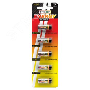 Батарейка Трофи A23-5BL ENERGY POWER Alkaline (100/1000/48000)