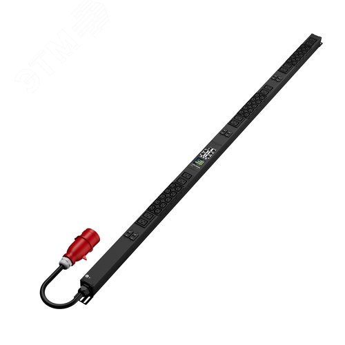 Блок распределения питания PDU P-series 0U-MI-3P32A-SMB-6CB-30C13-12C19-S-3M-IEC309