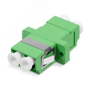 Соединитель проходной LC/APC-LC/APC, SM(для одномодового кабеля), duplex