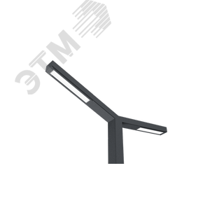 Светильник L-park STICK dp/30+60/Ш9/750/01/P1-F2/220AC IP65 YO