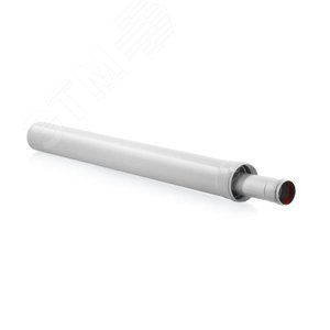 Удлинение коаксиальное полипропиленовое для конде нсационных котлов d 80-125 мм 1000 мм