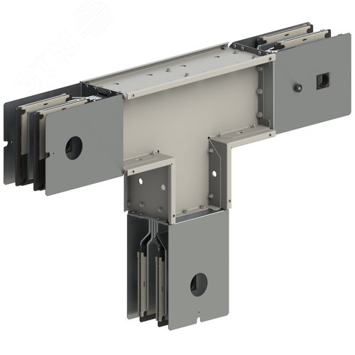 Секция магистральная тройниковая ШМА-5 2000А IP55 AL 3P+N(100%)+PE (корпус) вертикальная ШМА 5.10.2000.40